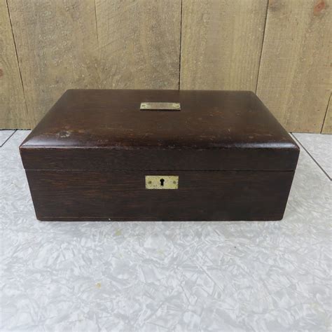 Metal Lined Wood Box 